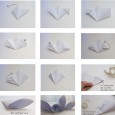 Origami fleur tutoriel
