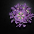 Origami flower complex