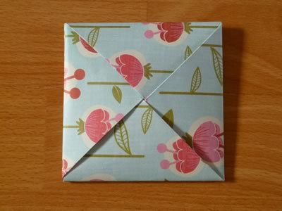 origami flower envelope