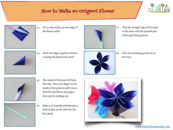 origami flowers pdf
