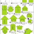 Origami frog instructions easy