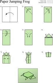 origami frog simple