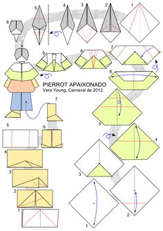 origami geisha doll instructions
