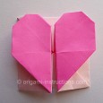 Origami heart box instructions