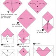 Origami heart envelope instructions