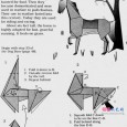 Origami horse diagram