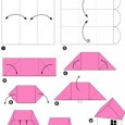 Origami house instructions 3d
