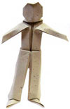 origami human figure instructions