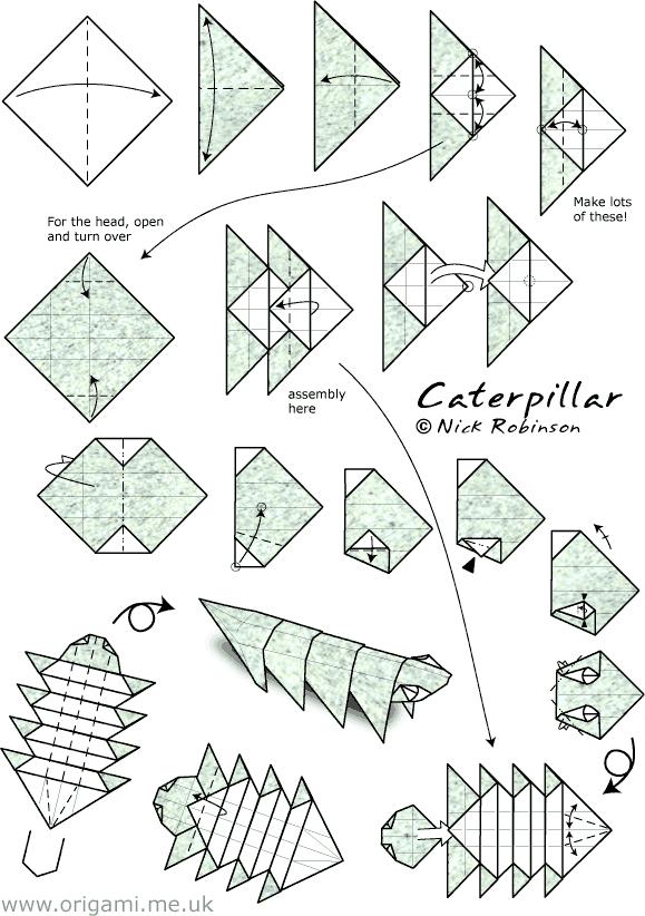 origami insect instructions