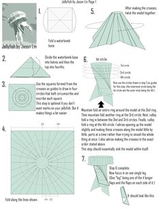 origami jellyfish instructions
