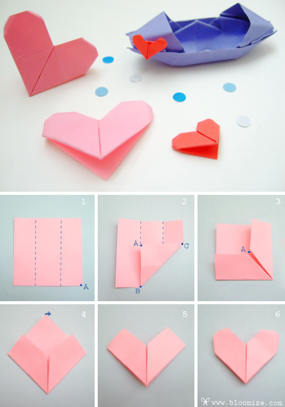 origami kalp