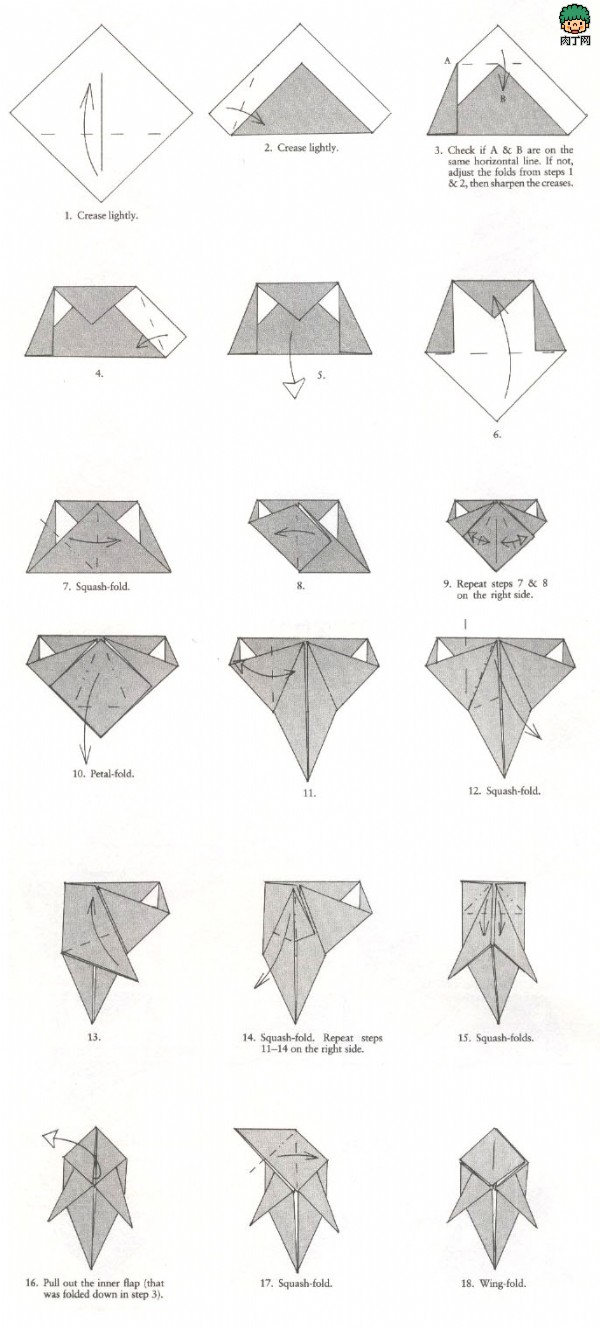 origami kangaroo instructions