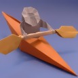 Origami kanu