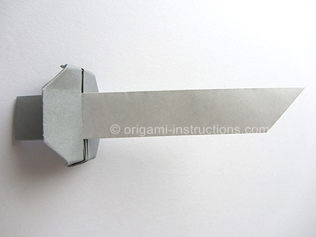 origami knife instructions