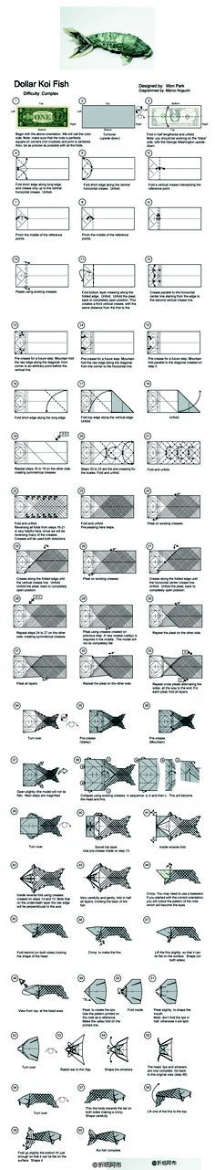 origami koi fish instructions