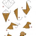 Origami kutya