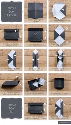 origami laatikko