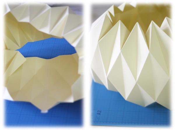 origami lampe tuto