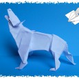 Origami loup tuto