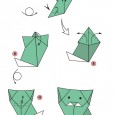 Origami macska