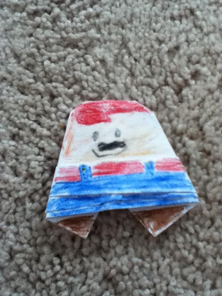 origami mario instructions