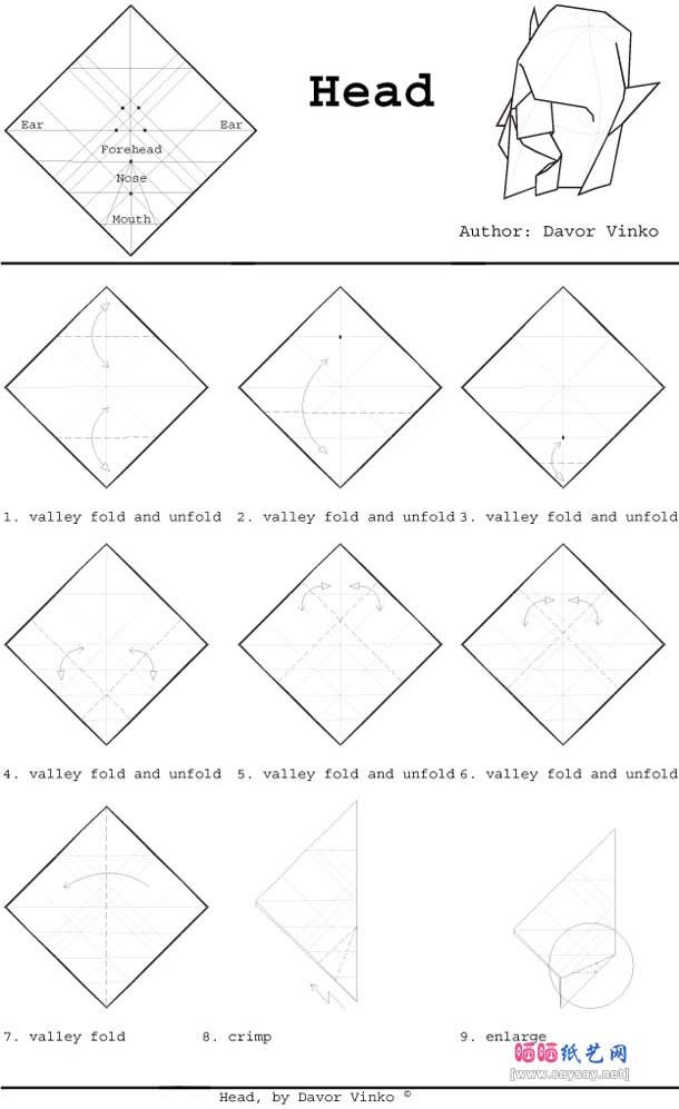 origami mask instructions