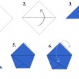 Origami paper cups