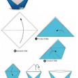 Origami paper hats
