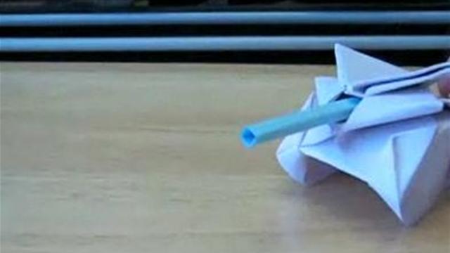 origami paper tank