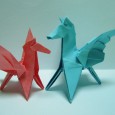 Origami pegase