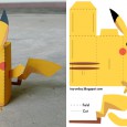 Origami pikachu facile