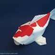 Origami poisson japonais