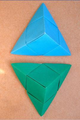 origami pyramid box