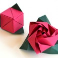 Origami rose cube instructions