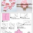 Origami rose tuto