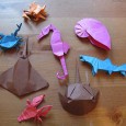 Origami sea