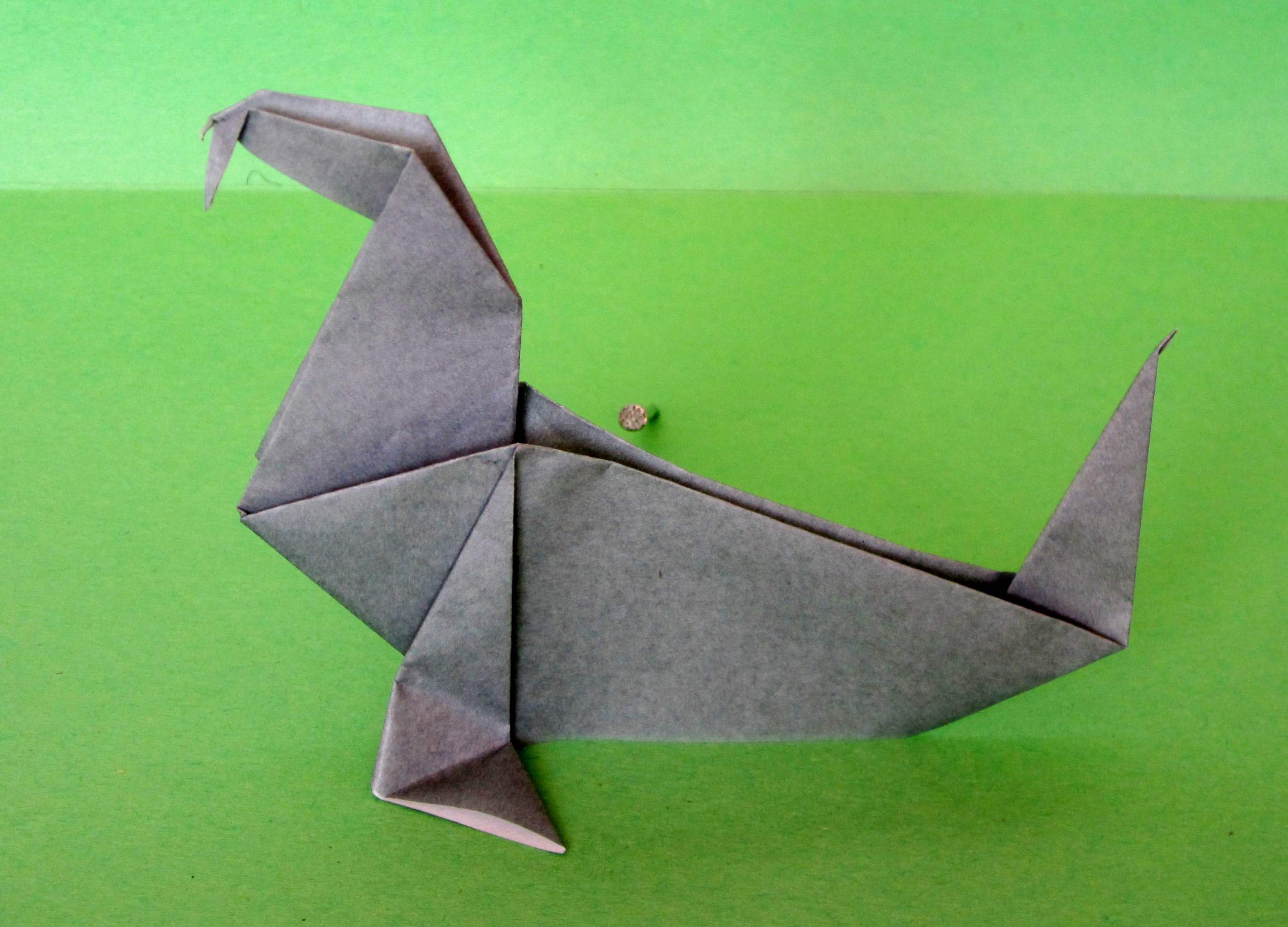 origami sea lion