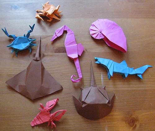 origami sea