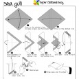 Origami seagull instructions