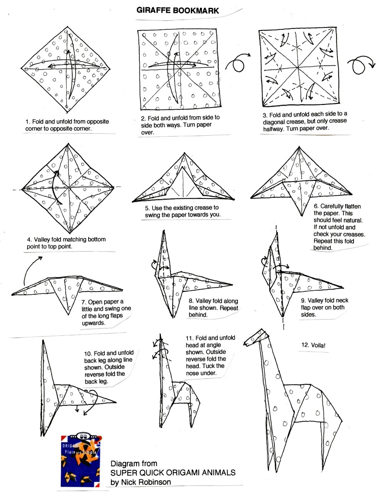 origami simple instructiuni