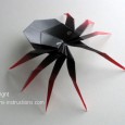 Origami spider instructions