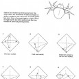 Origami spider instructions easy