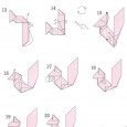 Origami squirrel diagram