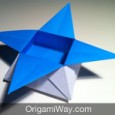 Origami star box instructions