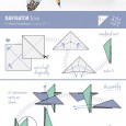 Origami star diagrams