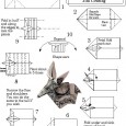 Origami step by step animals