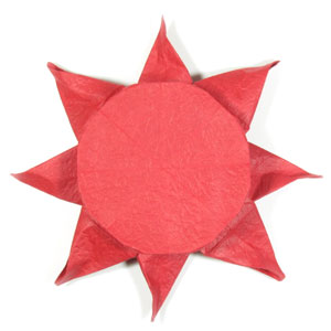 origami sun instructions