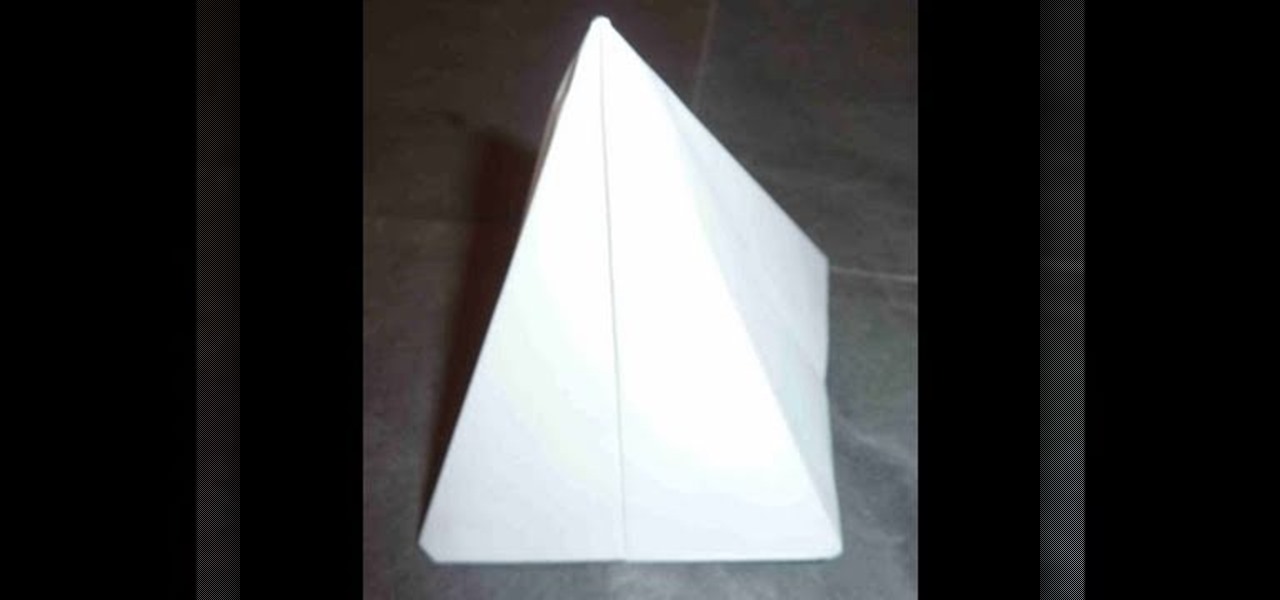 origami tent 3d