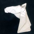 Origami tete de cheval