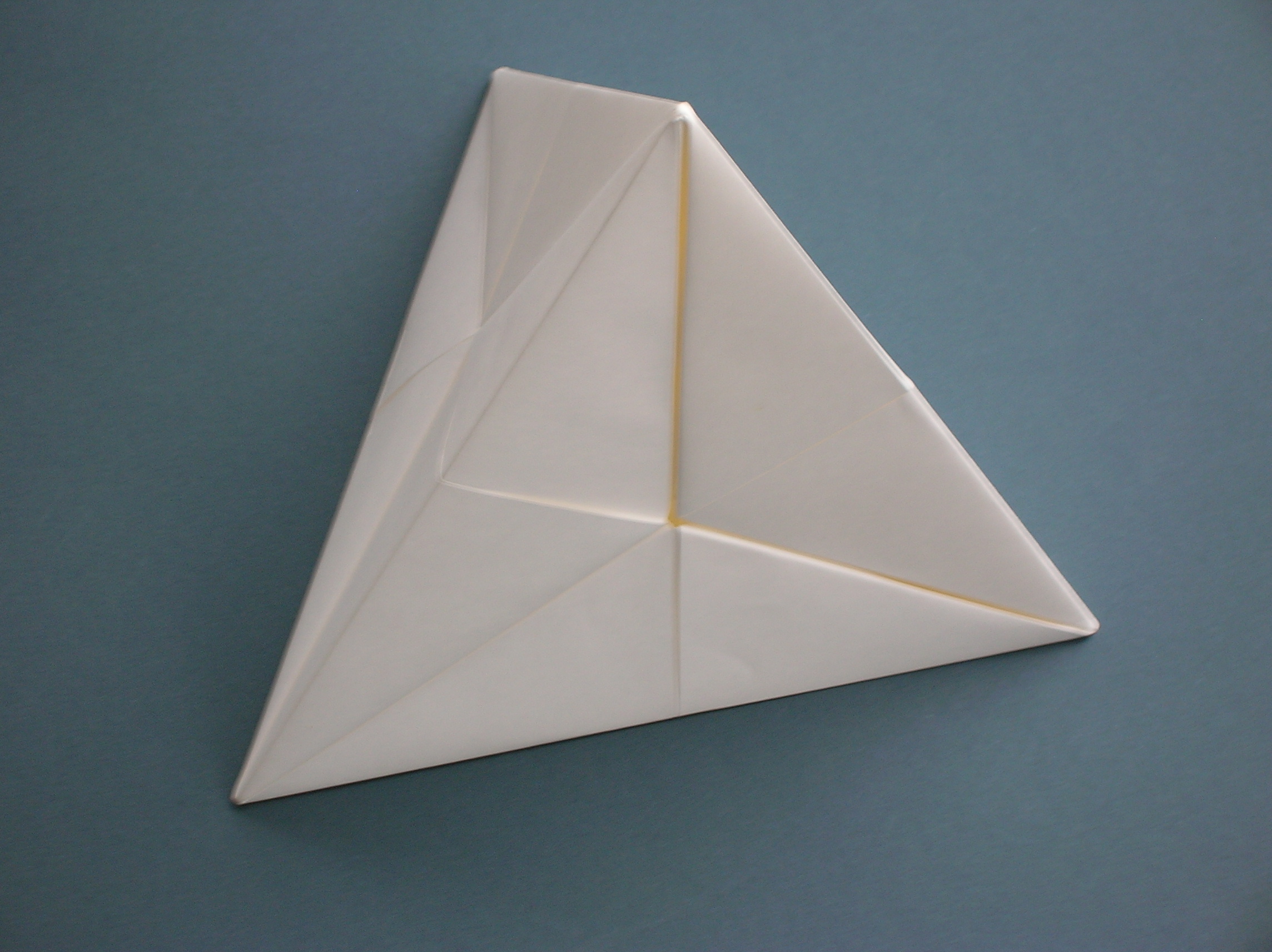 origami tetraeder